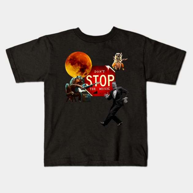 Don´t Stop Kids T-Shirt by MarisePix